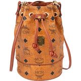 MCM Visetos Monogram Bucket Crossbody Bag