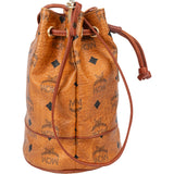 MCM Visetos Monogram Bucket Crossbody Bag