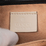 Gucci Bicolor Calfskin Bamboo Buckle Handbag