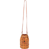 MCM Visetos Monogram Bucket Crossbody Bag