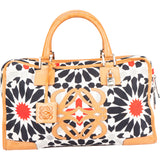 Loewe Floral Print Leather Handbag