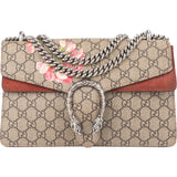 Gucci GG Floral Monogram Dionysus Shoulder Bag