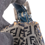Fendi FF Monogram Baguette Buckle Shoulder Bag