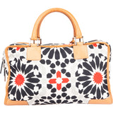 Loewe Floral Print Leather Handbag