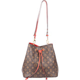 Louis Vuitton Canvas Monogram Neo Noe Crossbody Bag