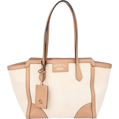 Gucci Classic Swing Tote Handbag - vintageandkickz