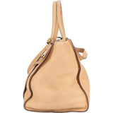 Prada Beige Leather Vitello Handbag