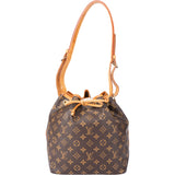 Louis Vuitton Canvas Monogram Sac Noe Petit Shoulder Bag