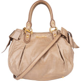 Miu Miu Leather City Handbag