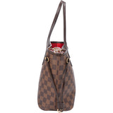 Louis Vuitton Damier Ebene Monogram Neverfull PM Handbag