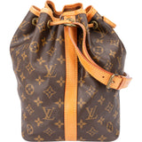 Louis Vuitton Canvas Monogram Sac Noe Petit Shoulder Bag