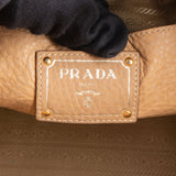 Prada Beige Leather Vitello Handbag