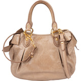 Miu Miu Leather City Handbag