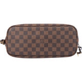Louis Vuitton Damier Ebene Monogram Neverfull PM Handbag