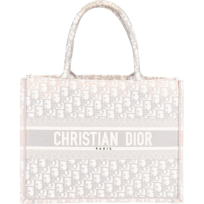Christian Dior Trotter Monogram Small Book Tote Handbag - vintageandkickz