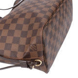 Louis Vuitton Damier Ebene Monogram Neverfull PM Handbag