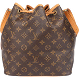 Louis Vuitton Canvas Monogram Sac Noe Petit Shoulder Bag