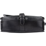 Louis Vuitton Noir Epi Leather Cartouchiere MM Crossbody Bag