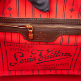 Louis Vuitton Damier Ebene Monogram Neverfull PM Handbag