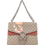 Gucci GG Floral Monogram Dionysus Shoulder Bag