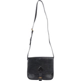 Louis Vuitton Noir Epi Leather Cartouchiere MM Crossbody Bag