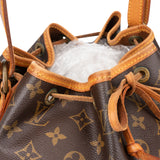 Louis Vuitton Canvas Monogram Sac Noe Petit Shoulder Bag