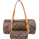 Louis Vuitton Canvas Monogram Papillon Set Handbag