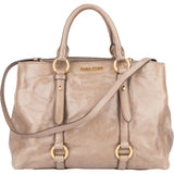 Miu Miu Leather City Handbag