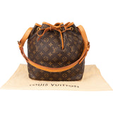 Louis Vuitton Canvas Monogram Sac Noe Petit Shoulder Bag