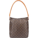 Louis Vuitton Canvas Monogram Looping GM Shoulder Bag
