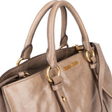 Miu Miu Leather City Handbag