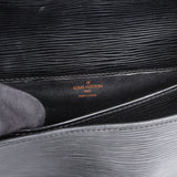 Louis Vuitton Noir Epi Leather Cartouchiere MM Crossbody Bag