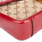 Gucci Quilted GG Monogram Marmont Mini Crossbody Bag