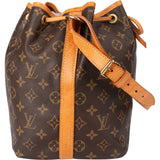 Louis Vuitton Canvas Monogram Sac Noe Petit Shoulder Bag