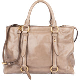 Miu Miu Leather City Handbag