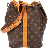 Louis Vuitton Canvas Monogram Sac Noe Petit Shoulder Bag