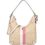 Coach Canvas Mongram Chelsea Shoulder Bag