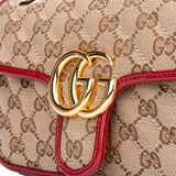 Gucci Quilted GG Monogram Marmont Mini Crossbody Bag