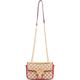 Gucci Quilted GG Monogram Marmont Mini Crossbody Bag