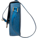 Louis Vuitton Bleu Epi Leather Saint Cloud GM Crossbody Bag