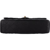 Chanel Quilted Lambskin CC Medium Double Flap Crossbody Bag