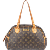 Louis Vuitton Canvas Monogram Montorgueil PM Handbag