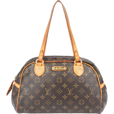 Louis Vuitton Canvas Monogram Montorgueil PM Handbag