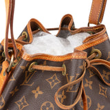 Louis Vuitton Canvas Monogram Sac Noe Petit Shoulder Bag