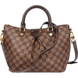 Louis Vuitton Damier Ebene Monogram Siena PM Handbag
