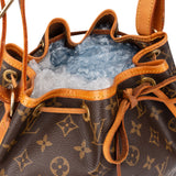 Louis Vuitton Canvas Monogram Sac Noe Petit Shoulder Bag