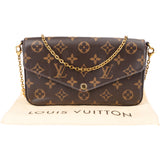 Louis Vuitton Canvas Monogram Felicie Crossbody Bag