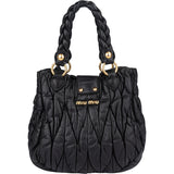 Miu Miu Quilted Leather Handbag