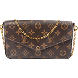 Louis Vuitton Canvas Monogram Felicie Crossbody Bag