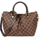 Louis Vuitton Damier Ebene Monogram Siena PM Handbag